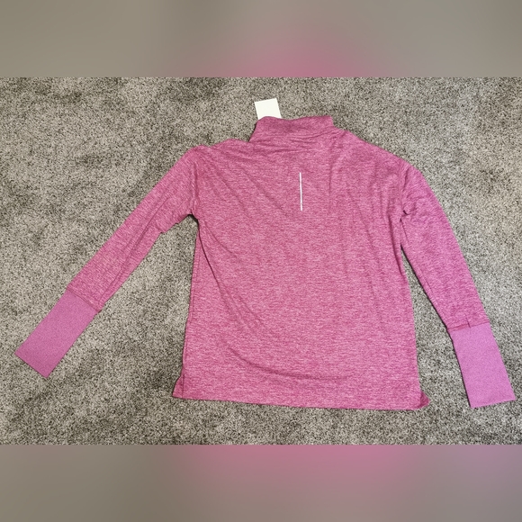 NWT Nike Pink 1/2 Zip Collared Running Top Size S Women's - Picture 5 of 7